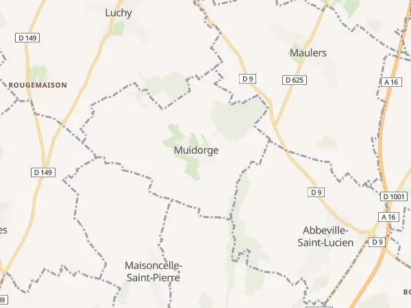Plan de Muidorge