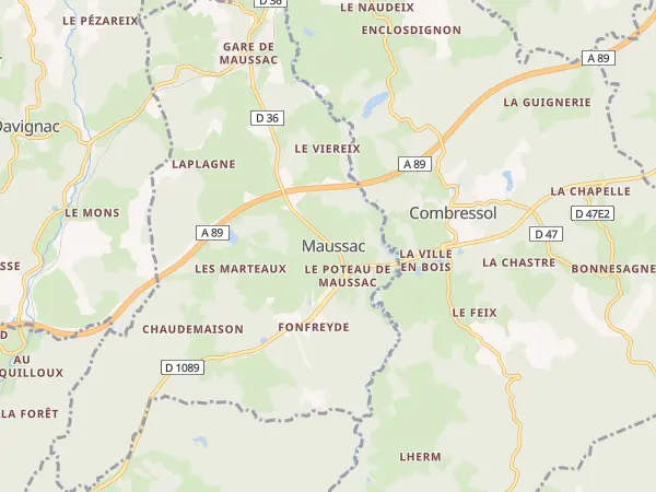 Plan de Maussac