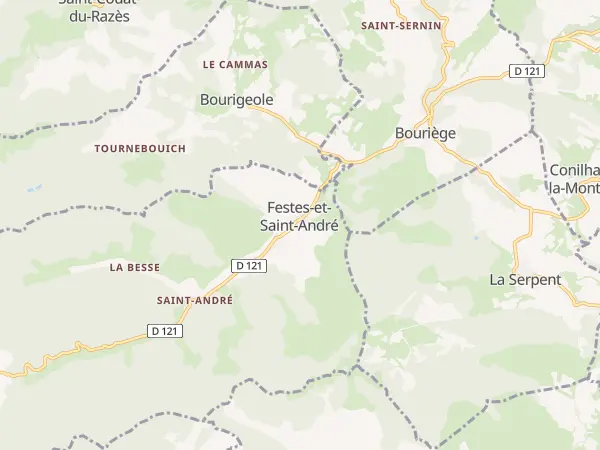 Plan de Festes-et-Saint-André