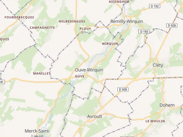 Plan de Ouve-Wirquin