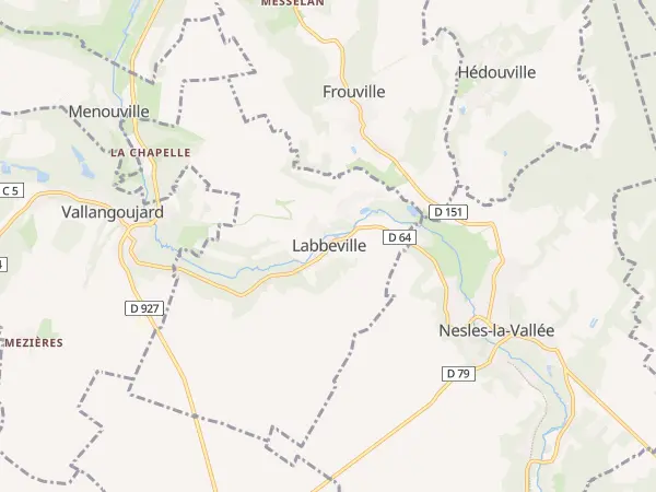 Plan de Labbeville