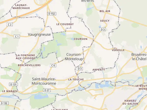 Plan de Courson-Monteloup