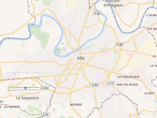 Plan de Albi
