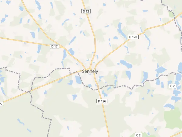 Plan de Sennely