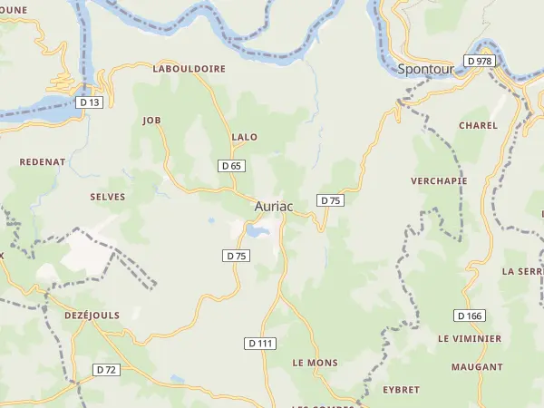 Plan de Auriac