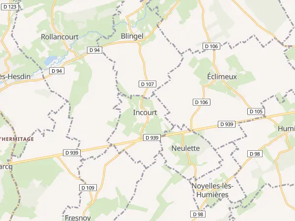 Plan de Incourt
