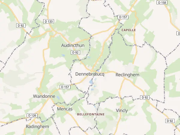 Plan de Dennebrœucq