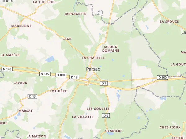 Plan de Parsac