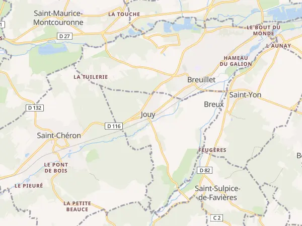 Plan de Breux-Jouy
