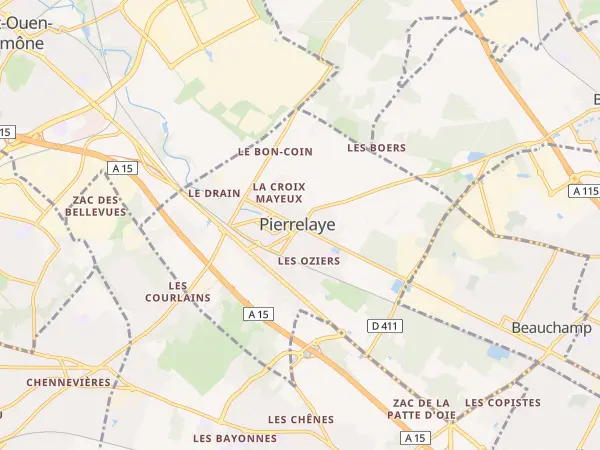 Plan de Pierrelaye
