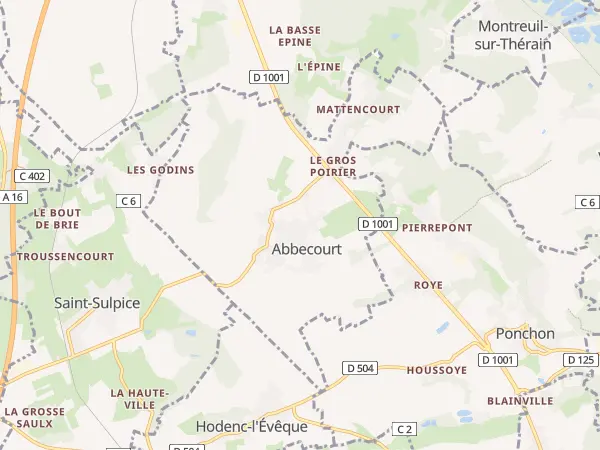 Plan de Abbecourt