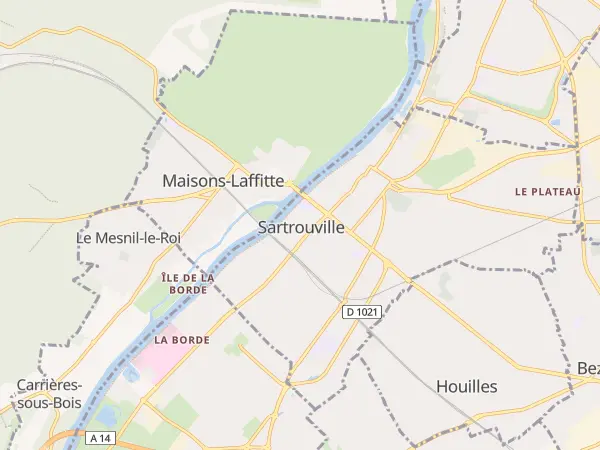 Plan de Sartrouville