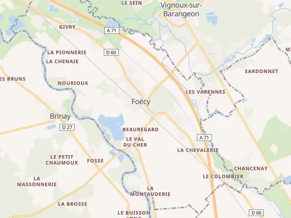 Plan de Foëcy