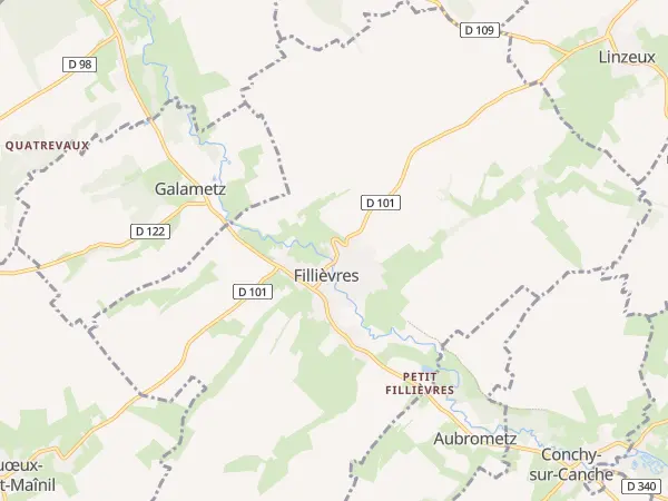 Plan de Fillièvres