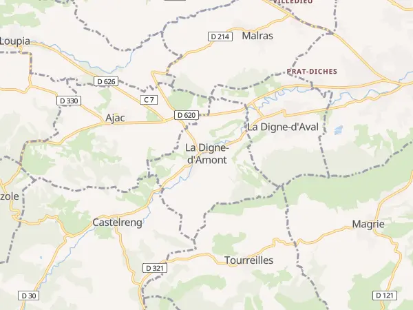 Plan de La Digne-d’Amont
