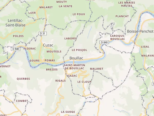 Plan de Bouillac