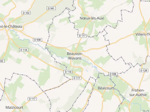Plan de Beauvoir-Wavans