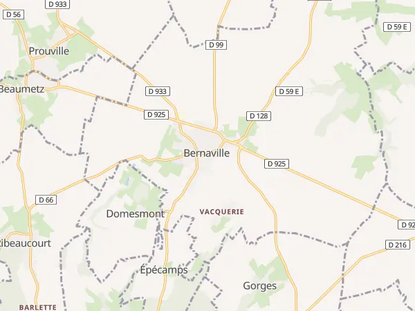 Plan de Bernaville