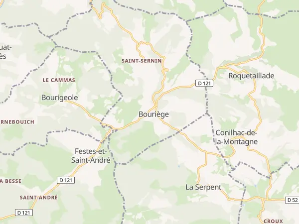 Plan de Bouriège