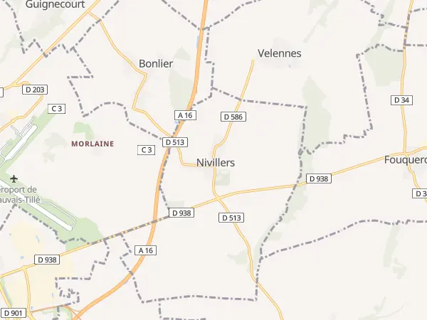Plan de Nivillers