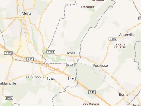 Plan de Esches