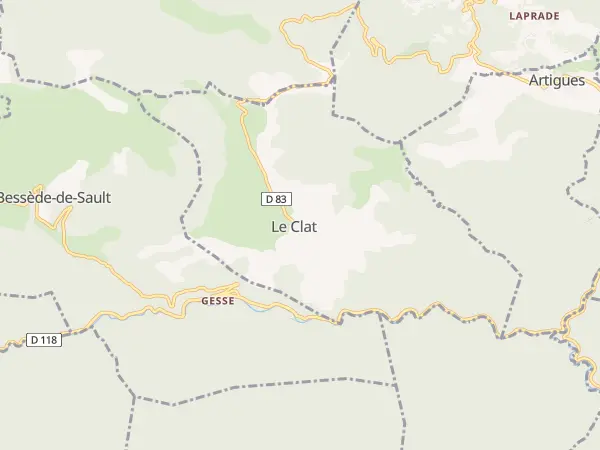 Plan du Clat