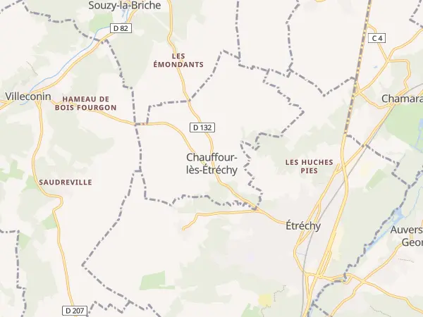 Plan de Chauffour-lès-Étréchy
