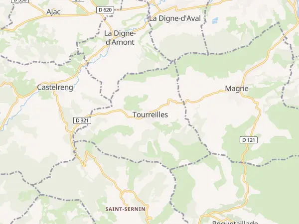 Plan de Tourreilles