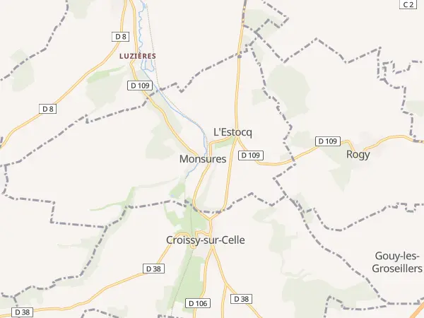 Plan de Monsures