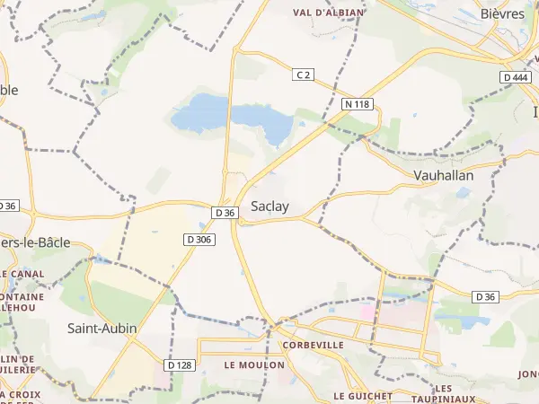 Plan de Saclay