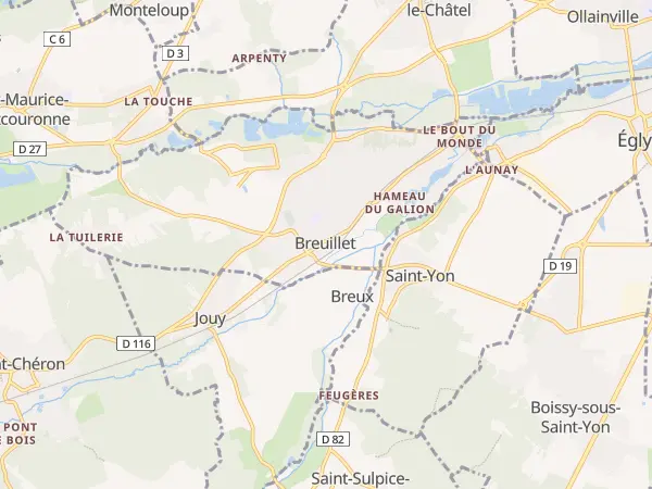 Plan de Breuillet