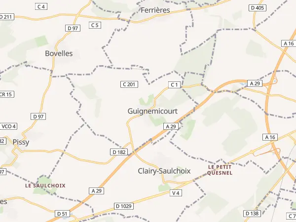 Plan de Guignemicourt