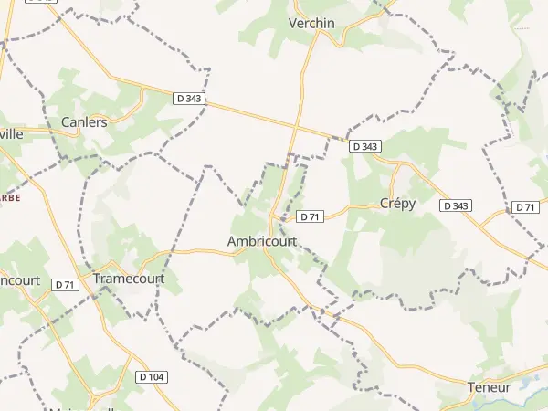 Plan de Ambricourt