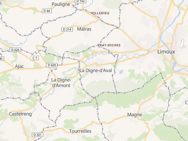 Plan de La Digne-d’Aval