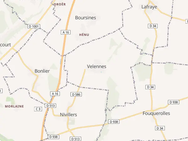 Plan de Velennes