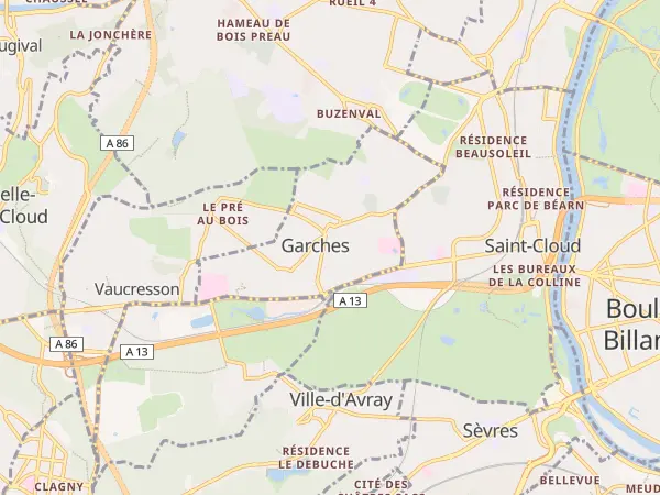 Plan de Garches