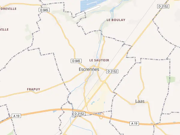 Plan de Escrennes