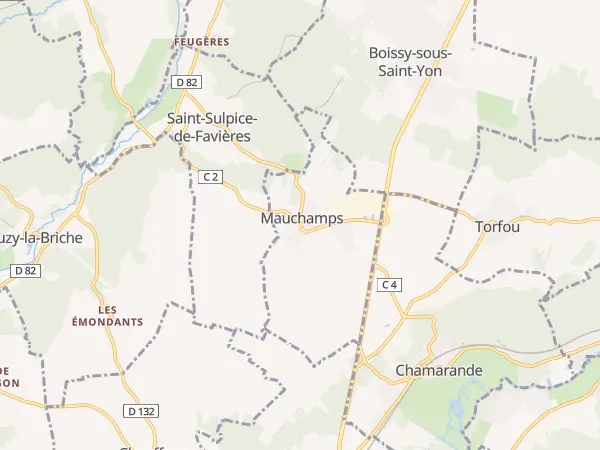 Plan de Mauchamps