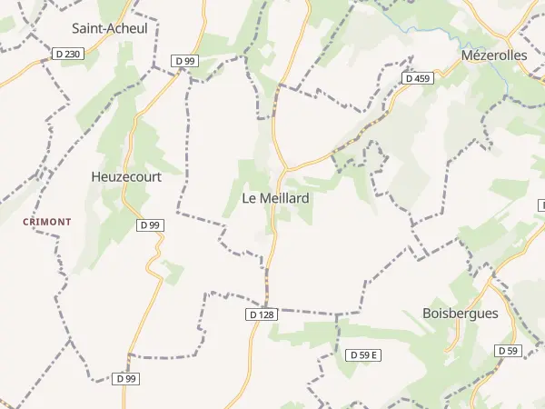 Plan du Meillard
