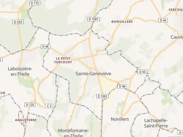 Plan de Sainte-Geneviève