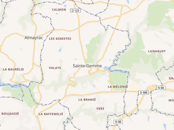 Plan de Sainte-Gemme