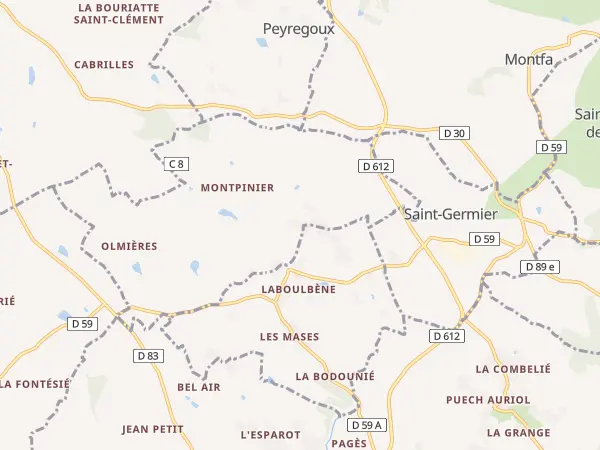 Plan de Montpinier