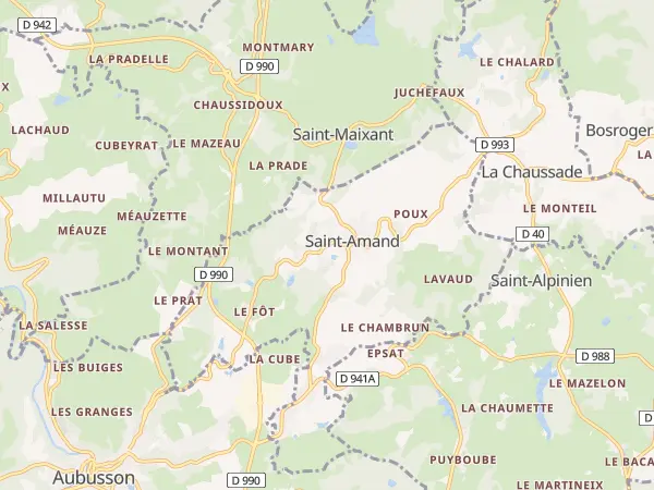 Plan de Saint-Amand
