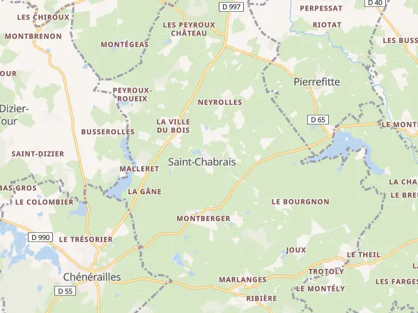 Plan de Saint-Chabrais