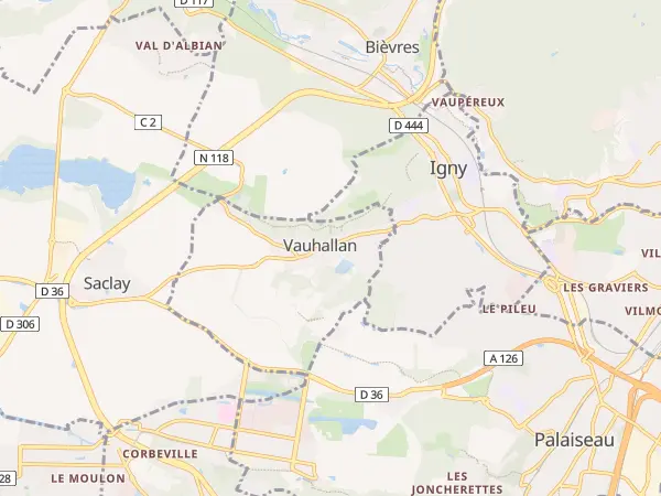 Plan de Vauhallan