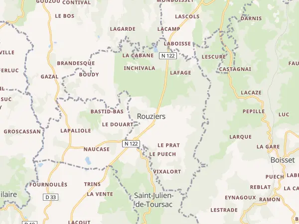Plan de Rouziers