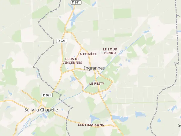 Plan de Ingrannes
