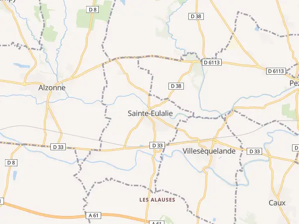 Plan de Sainte-Eulalie