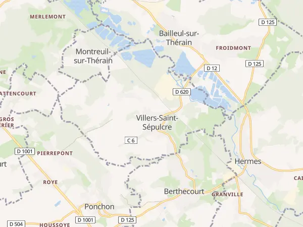 Plan de Villers-Saint-Sépulcre