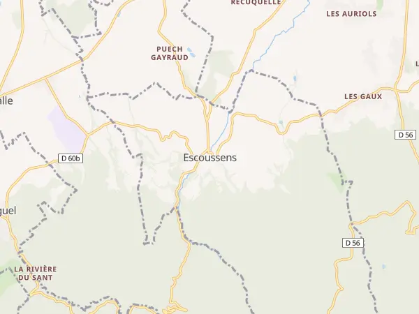 Plan de Escoussens